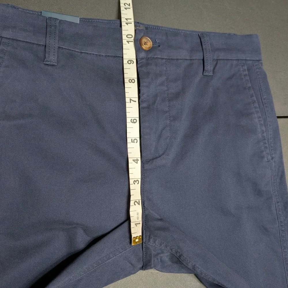J.Crew Everyday Chino Pant Navy Blue Straight Leg Trousers Womens 8 Petite